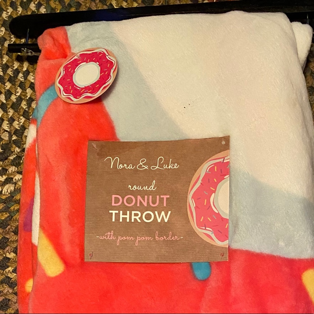 Donut throw blanket